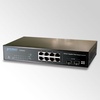 Коммутатор гигабитный WEB-SMART управляемый 8-port 10/100/1000BaseTX+ 2*SFP