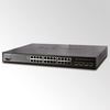 Коммутатор WEB/SNMP управляемый L2/L4 24*10/100/1000TX + 4*1000/SFP стекируемый
