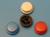 Колпачок круглый для тактовой кнопки (синий)