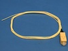 Шнур оптический SC pigtail многомодовый, Simplex,1.5м
